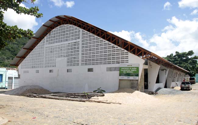 Construcao de ginasios de esportes faz parte do programa de incentivo a pratica esportiva em Ilheus Foto Roberto Santos Secom Ilheus 2